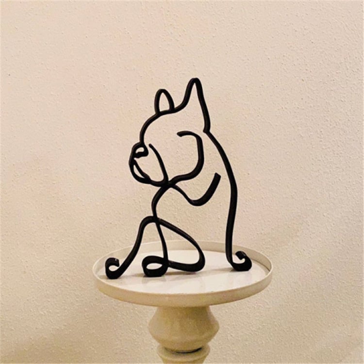 🎁Perfect Gift🎁 -- Modern Minimalist Art Dog Decorations for The Home