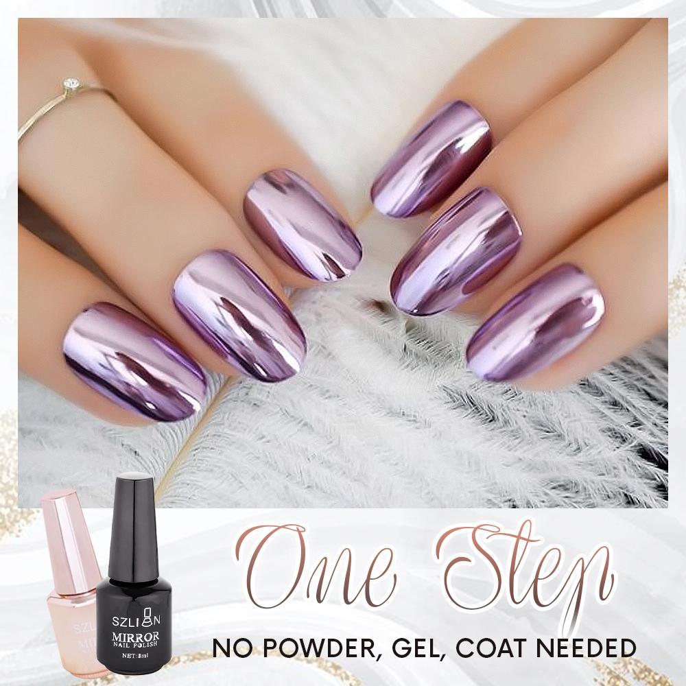 (🔥Last Day Flash Sale-SAVE 50% OFF) Mirror Nail Polish - BUY 5 GET FREE SHIPPING