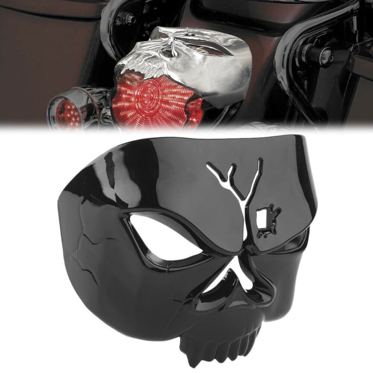 Motorcycle Skull Tail Light Cover