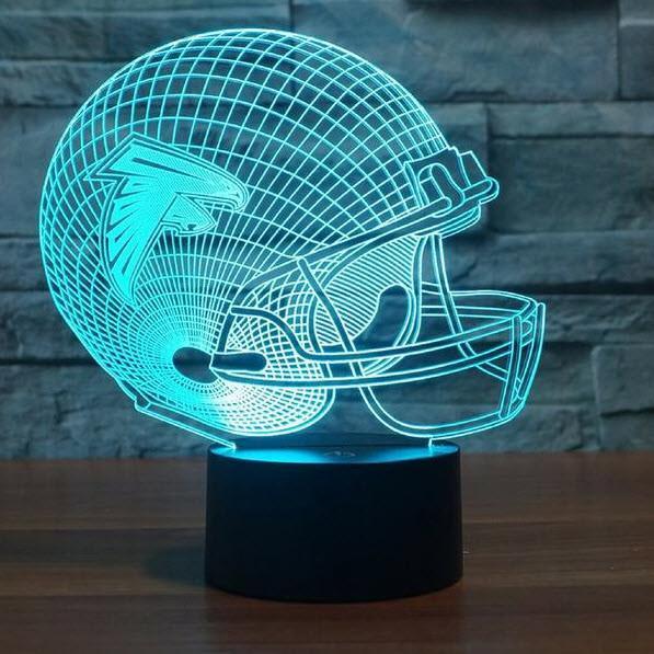 ATLANTA FALCONS 3D LED LIGHT LAMP