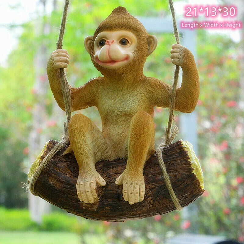 Swinging Animal Garden Ornament