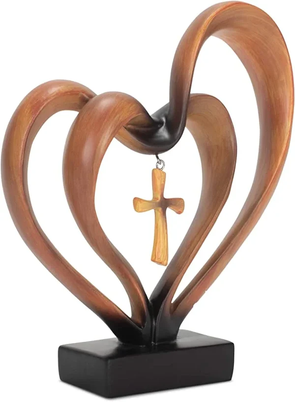 🔥Last Day 50% OFF🔥-✝Easter Jesus Entwined Hearts Cross💞