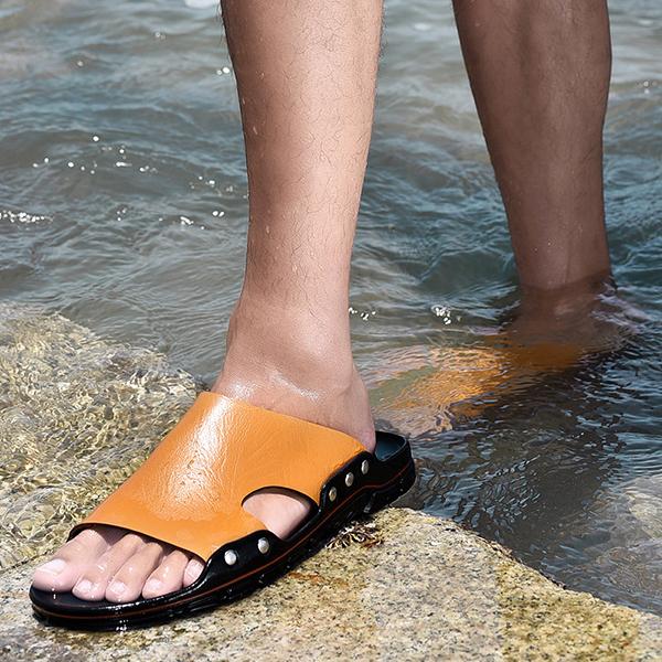 Chicinskates Men's Summer Trend Outdoor Slippers