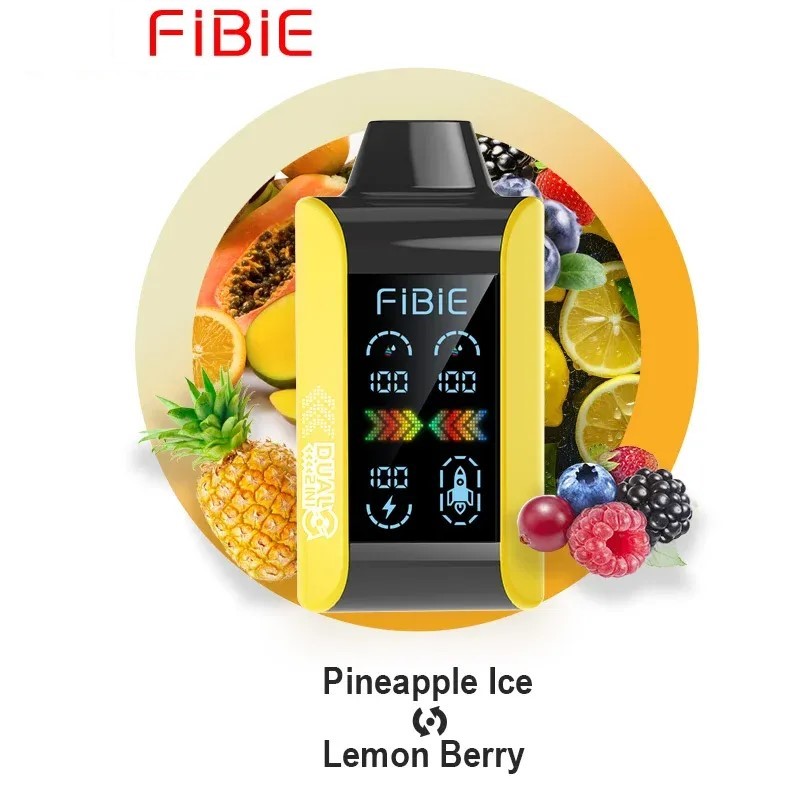 PINEAPPLE ICE & LEMON BERRY - FIBIE 15000 Dual Flavors