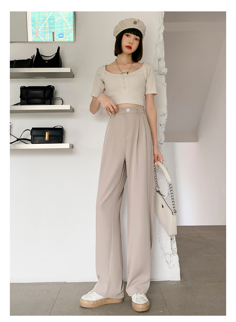 (New In)Woman's Casual Full-Length Loose Pants