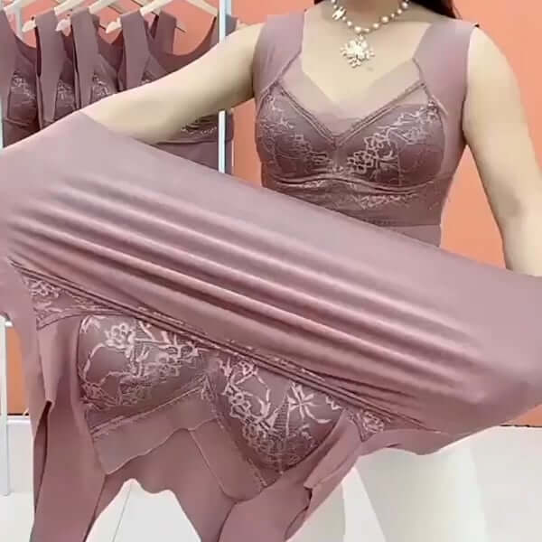 🎉2-in-1 Built-in Bra Thermal Underwear