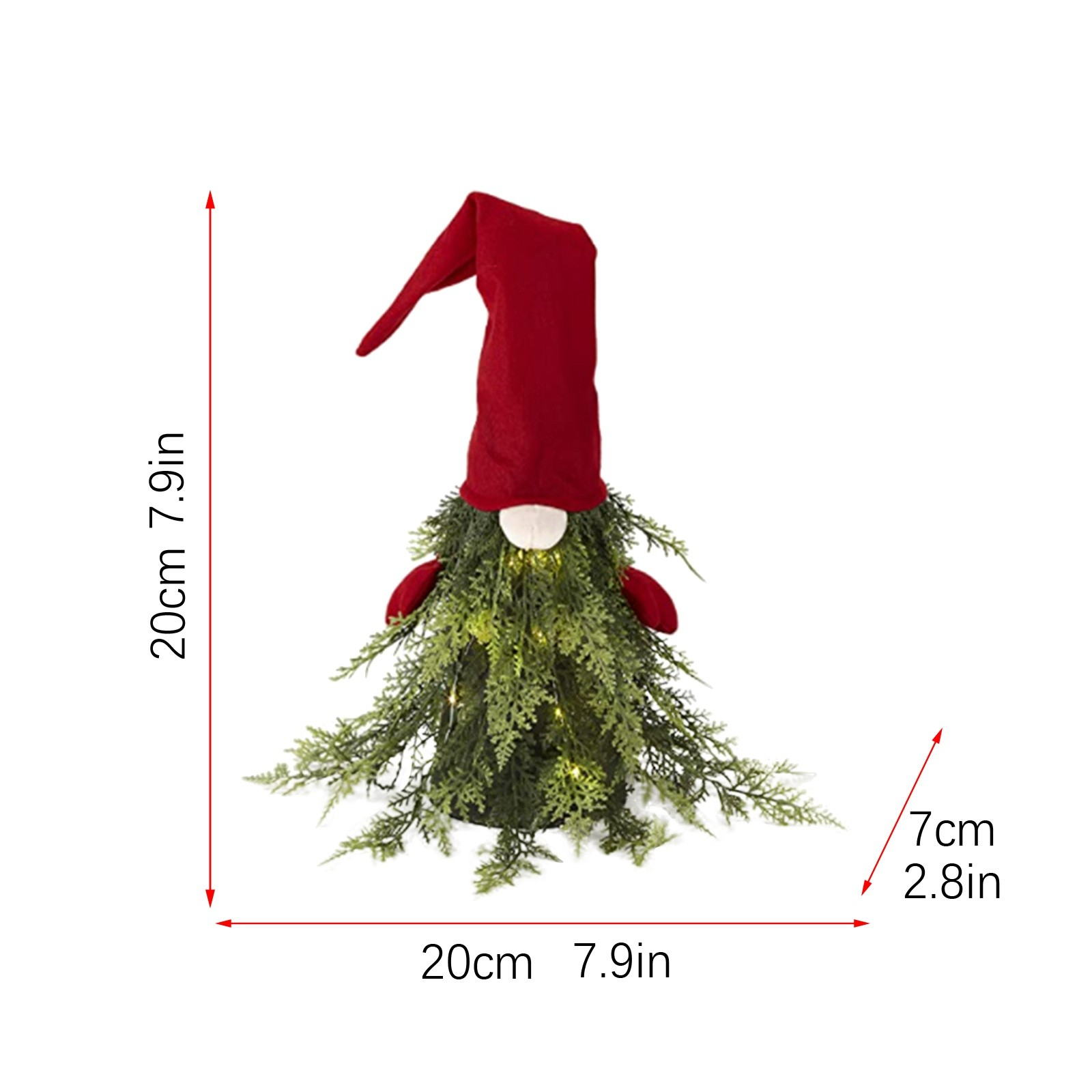 【Buy 3 Free Shipping Only Today!】Lighted Christmas Tree Gnome
