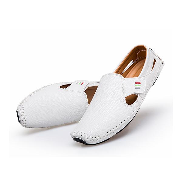 Chicinskates Men's Lightweight Hollow And Breathable Loafers