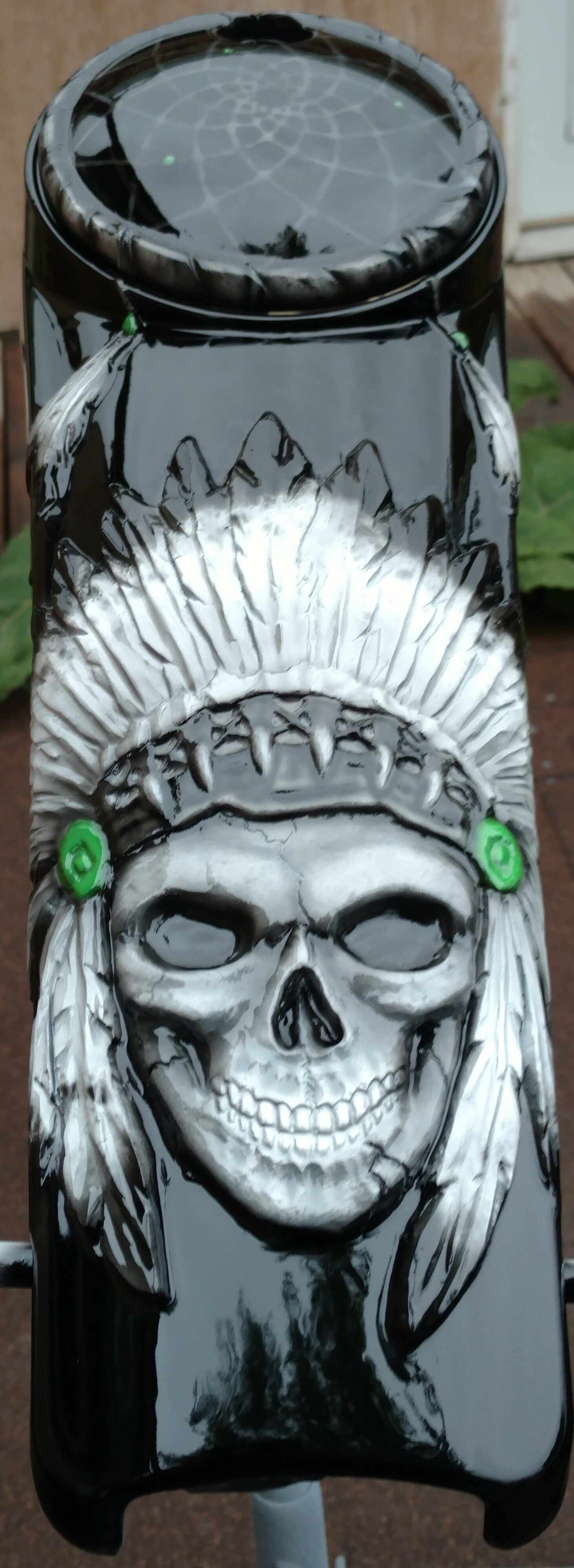 Harley Motorcycle Harley Indian Warbonnet Console
