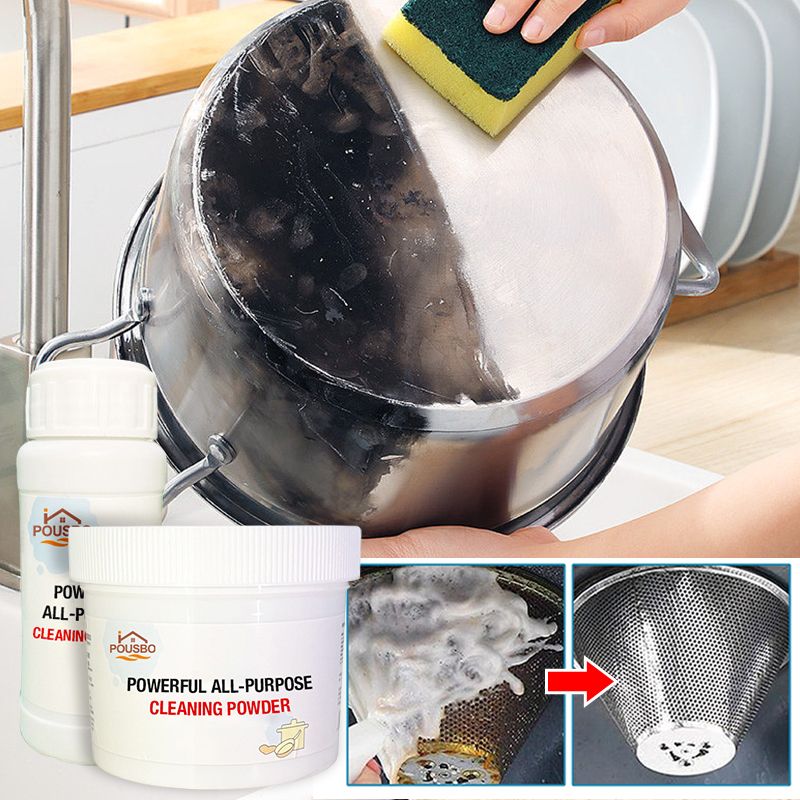 Pousbo Powerful Kitchen All-purpose Powder Cleaner