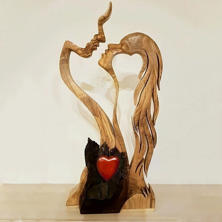 🌹Early Valentine's Day Sale🌹 Love eternal wooden decoration ornaments