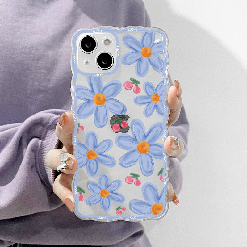 (BUY 2 GET 15% OFF)  Oil Painting Flower Pattern Mobile Phone case