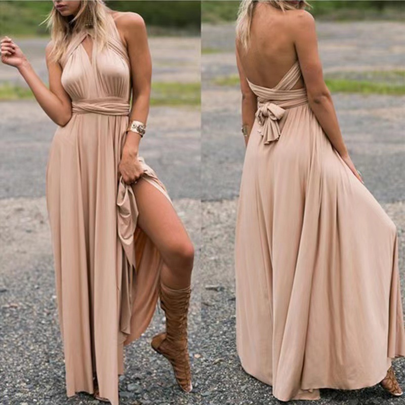 50% OFF NOW - Versatile and Sexy Strap Wrap Dress - Bridesmaid Dress [Buy 2 FREE SHIPPING]