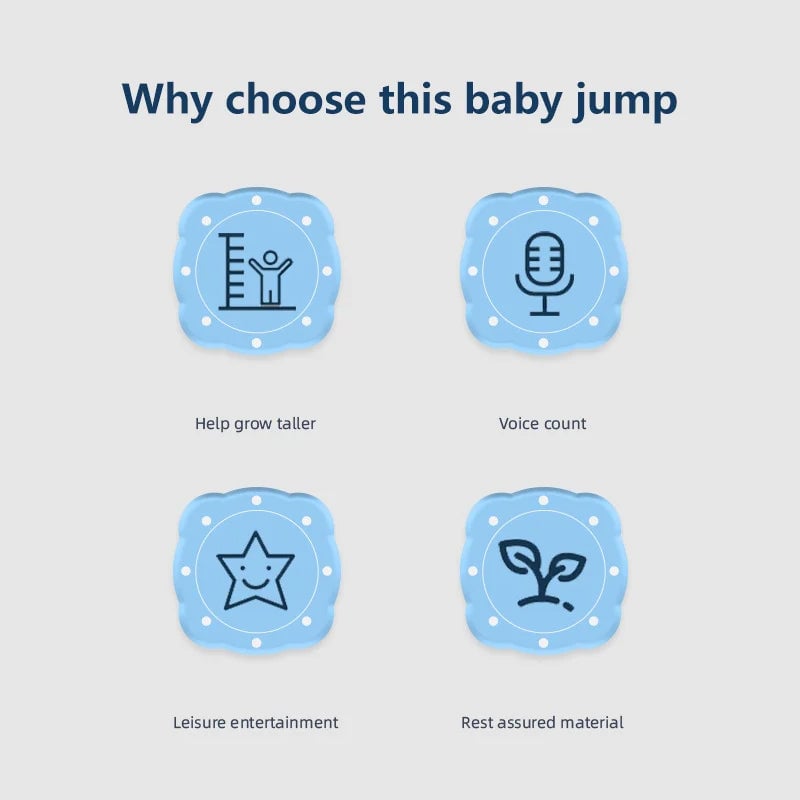 (🌲Early Christmas Sale- SAVE 49% OFF)Touch High Jump Counter to Help Grow Taller Bounce Trainer with Sound-⏰BUY 2 GET 8% OFF NOW