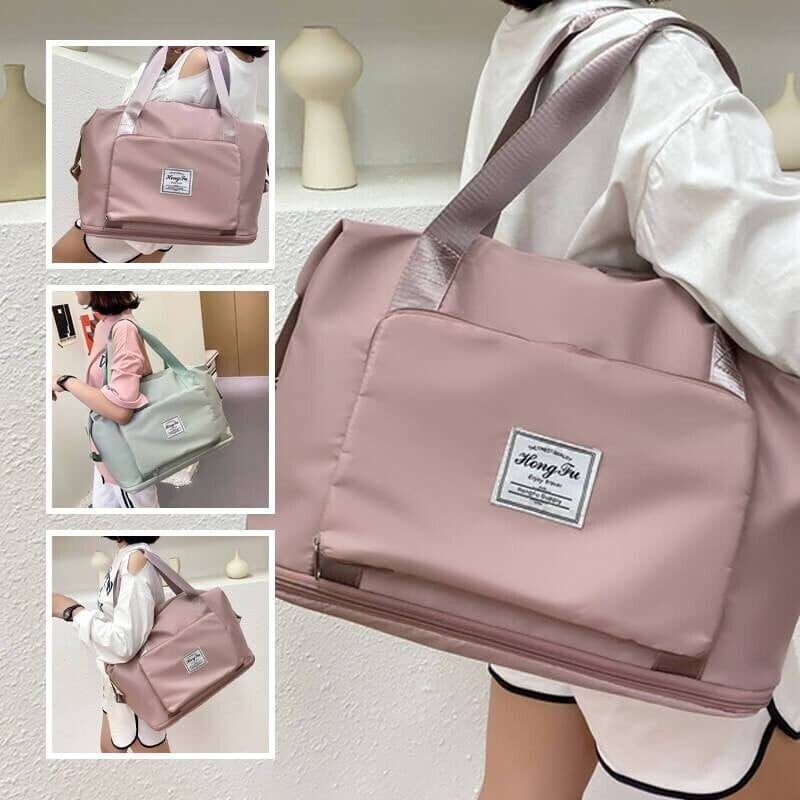(Early Mother's Day Sale- SAVE 48% OFF)Collapsible Waterproof Large Capacity Travel Handbag(BUY 2 GET FREE SHIPPING)