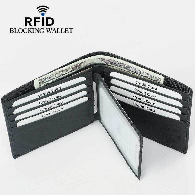 RFID Blocking Multi-Slot Slim Wallet