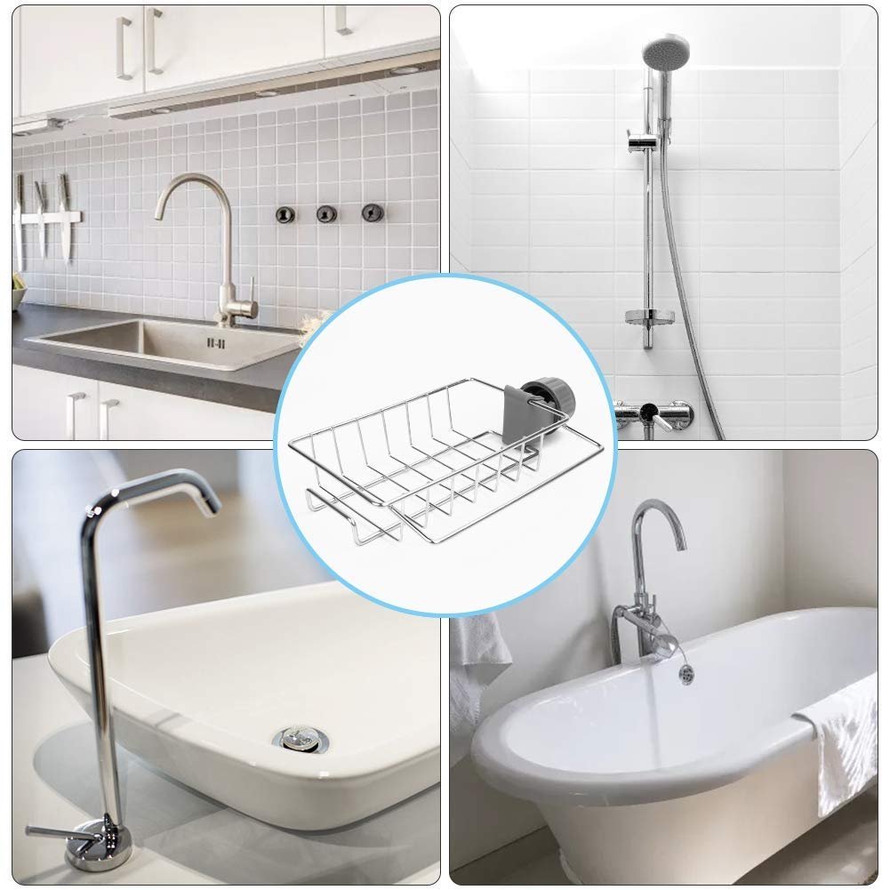 (Last Day Flash Sale-50% OFF) Kitchen Stainless Steel Faucet Rack--BUY 3 GET 2 FREE & FREE SHIPPING