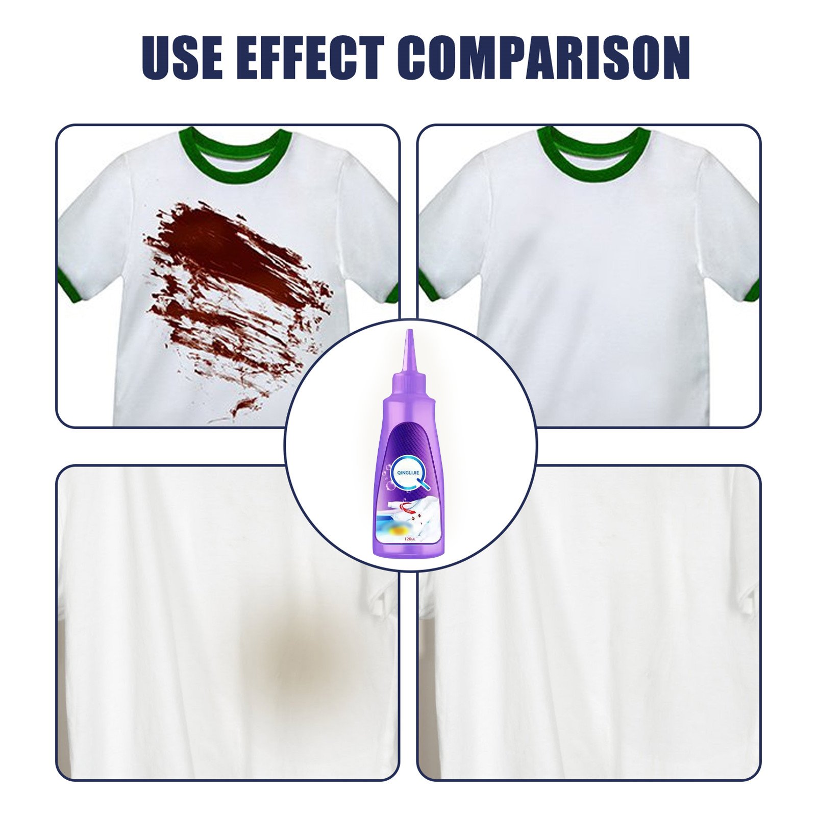 (🌲Early Christmas Sale- SAVE 49% OFF)Magic Stain Remover Rolling-⏰BUY 2 GET 1 FREE