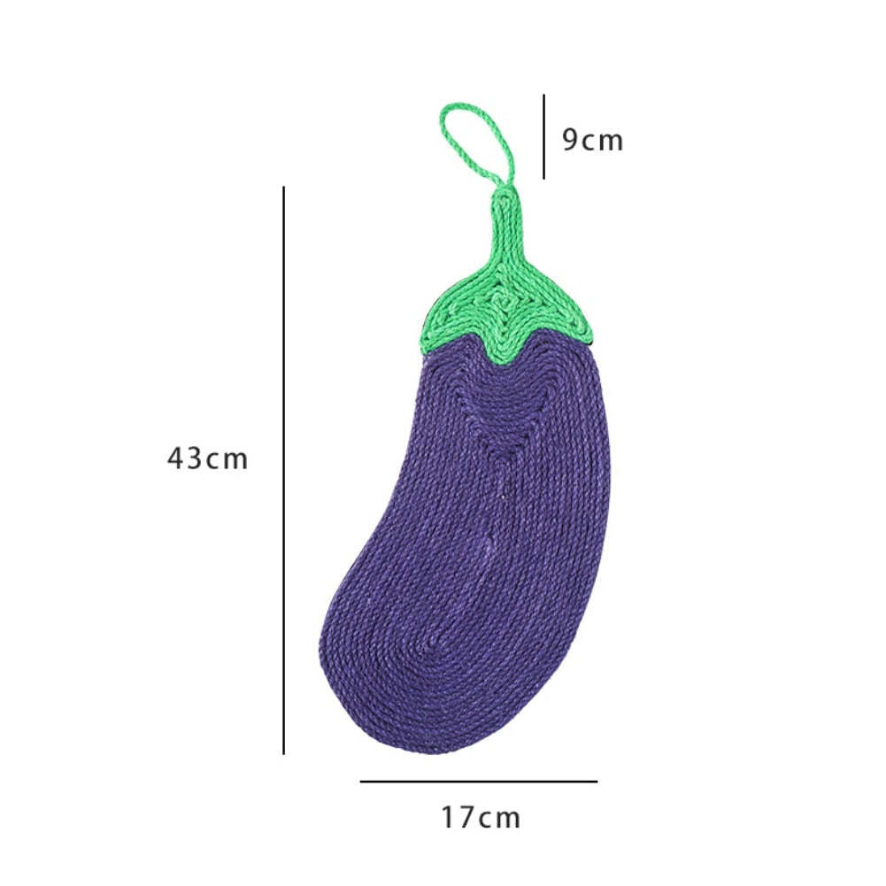 Eggplant Wear Resistant Cat Scratcher