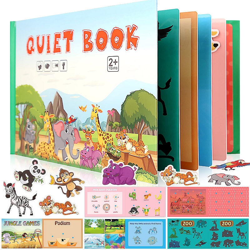 (🔥Early Christmas Sale- SAVE 48% OFF) 2022 New Montessori Interactive Felt Quiet Book-BUY 3 SETS FREE SHIPPING