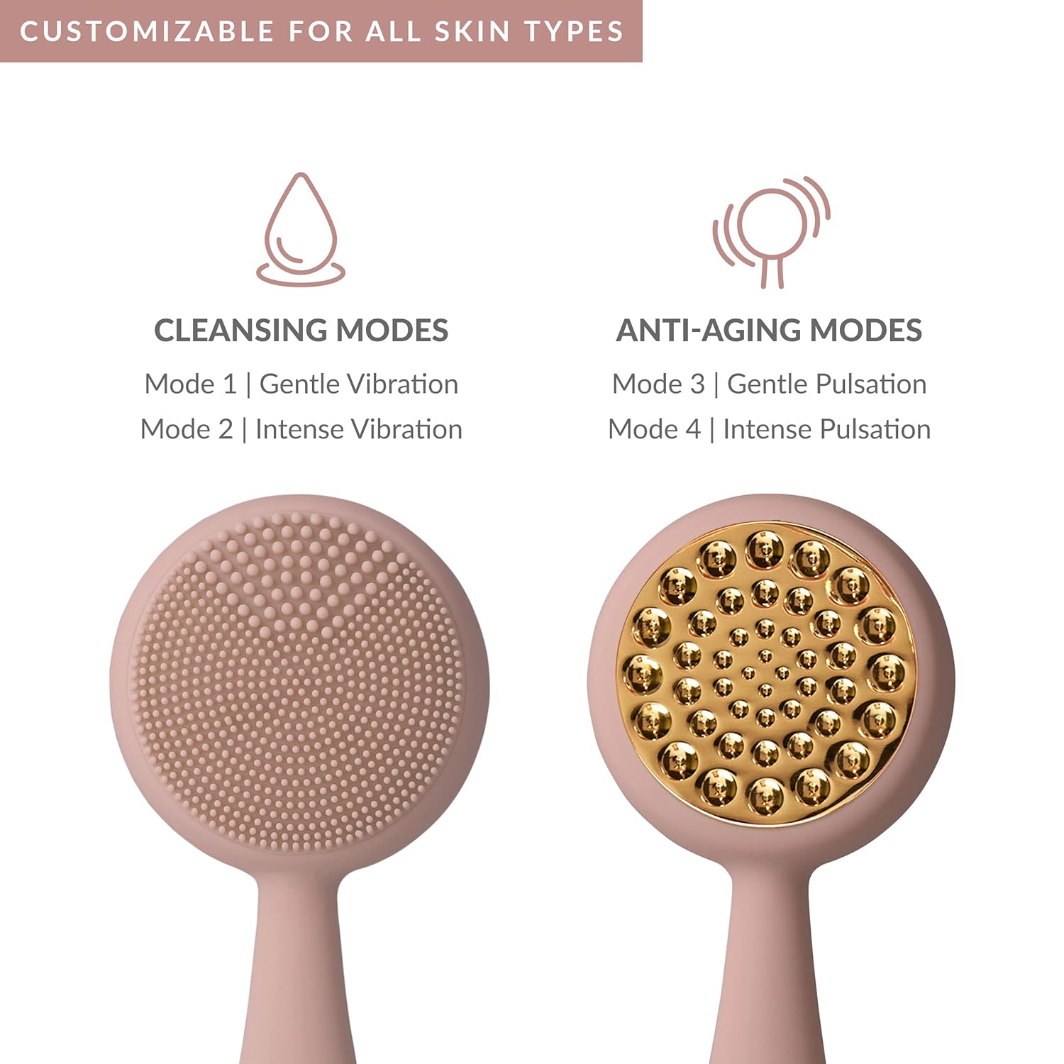 PMD Beauty Clean Pro Gold Smart Facial Cleansing Device
