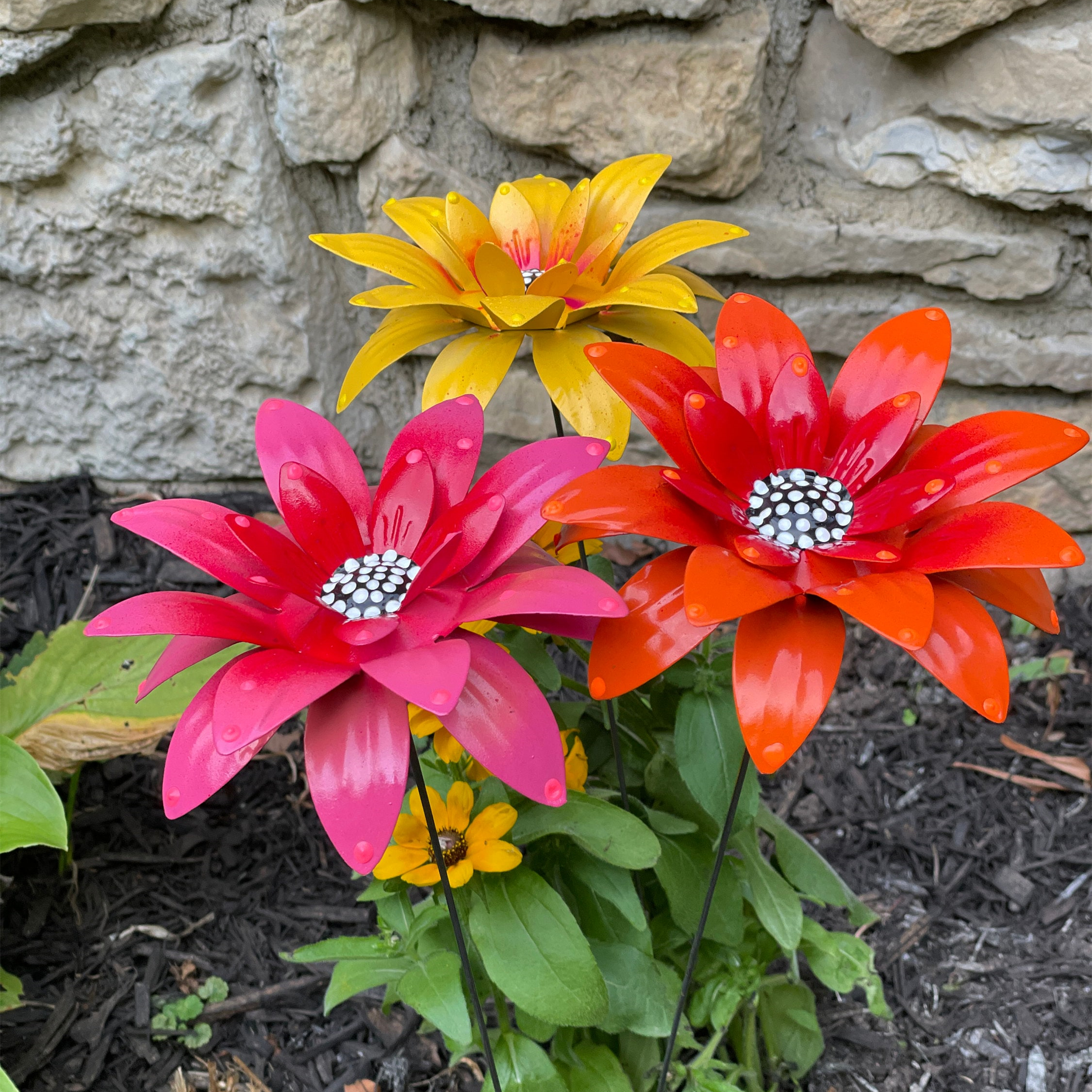 🔥Last Day Promotion - 50% OFF🔥Metal Flowers Garden Stakes-Buy 6  Get 15% Off & Free Shipping