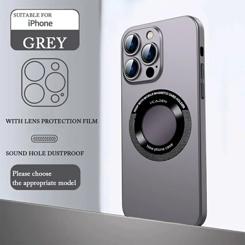 2023 NEW Magnetic Leakage Mark Dustproof Net Case Cover For iPhone