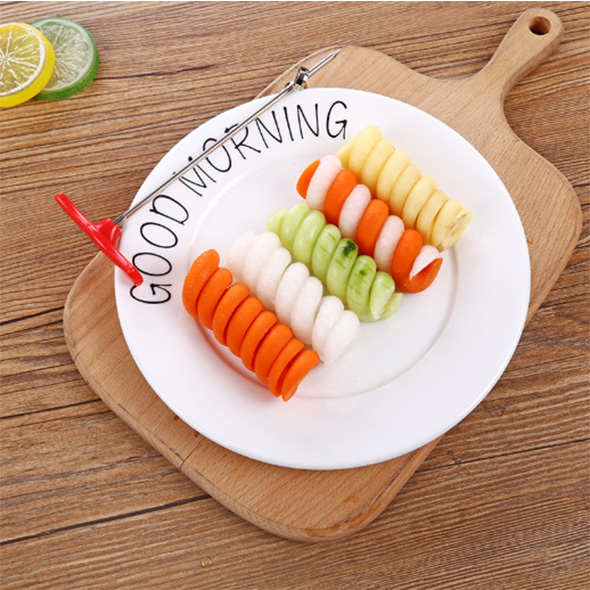 🎁Christmas Promotion🎄【50% OFF & BUY 2 GET 1 FREE】Vegetable Fruit Spiral Knife