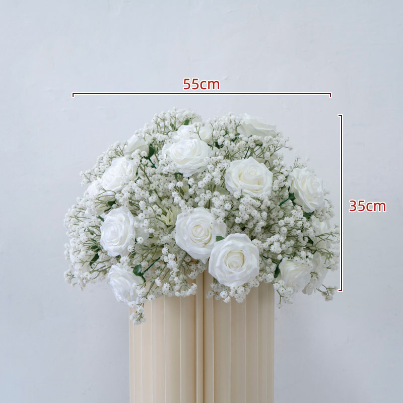 Wedding Decoration Bouquet Flower Simulated Fake Flower Road Guide Background Welcome