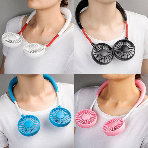 🔥 HOT SALE 48% OFF🔥Portable Neck Fan (BUY 2 GET 1 FREE & FREE SHIPPING)