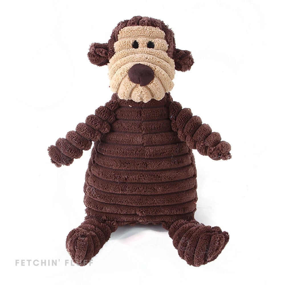ROBUSTFAUNATM - INDESTRUCTIBLE SQUEAKY PLUSH TOY FOR AGGRESSIVE CHEWERS