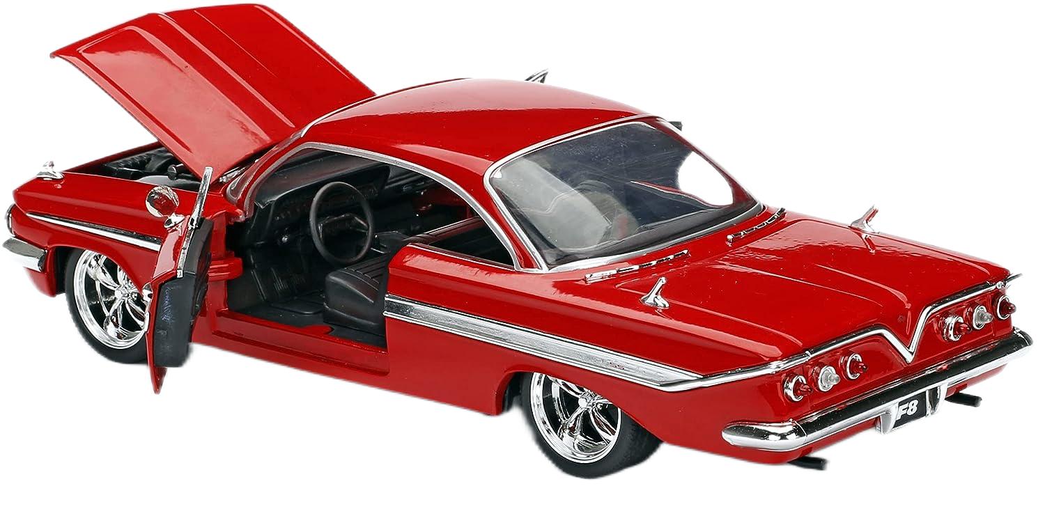 [Last day flash sale💥45% OFF] 1:24 Diecast Car - Dom's 1961 Chevy Impala Vehicle