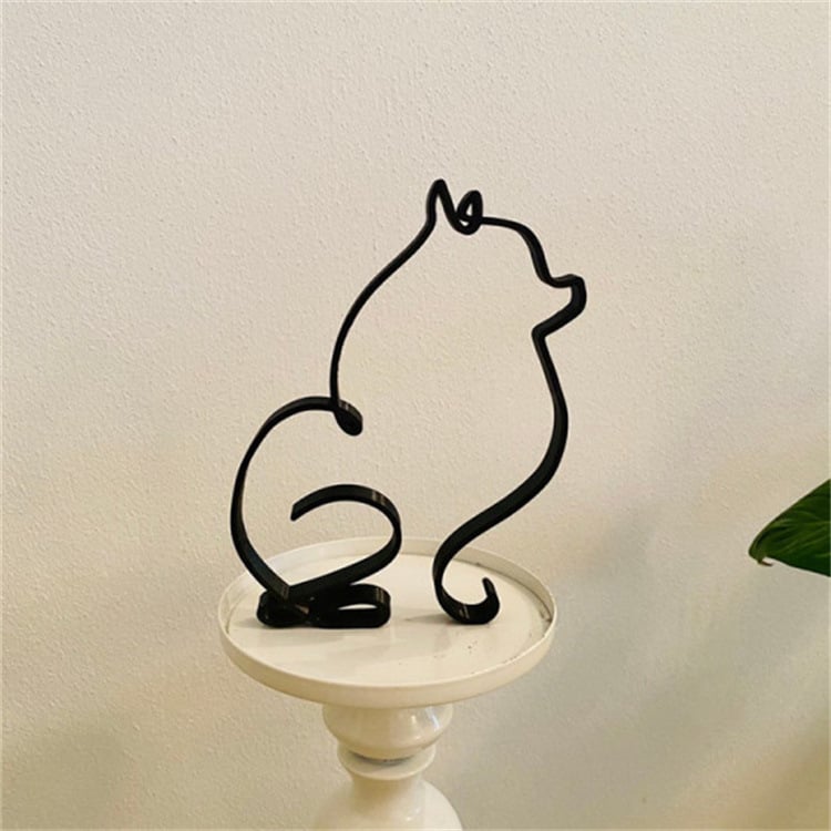 🎁Perfect Gift🎁 -- Modern Minimalist Art Dog Decorations for The Home