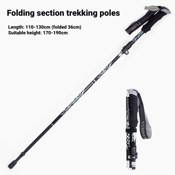 🔥EARLY CHRISTMAS SALE -49% OFF🔥 -Enhanced Automatic Retractable Self-Defense Hiking Stick
