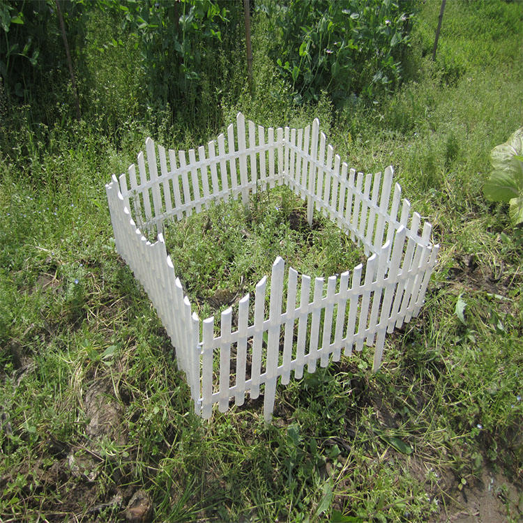🔥lowest price Sale!⚡Time limited - White Edged Garden Picket Fence (31.5