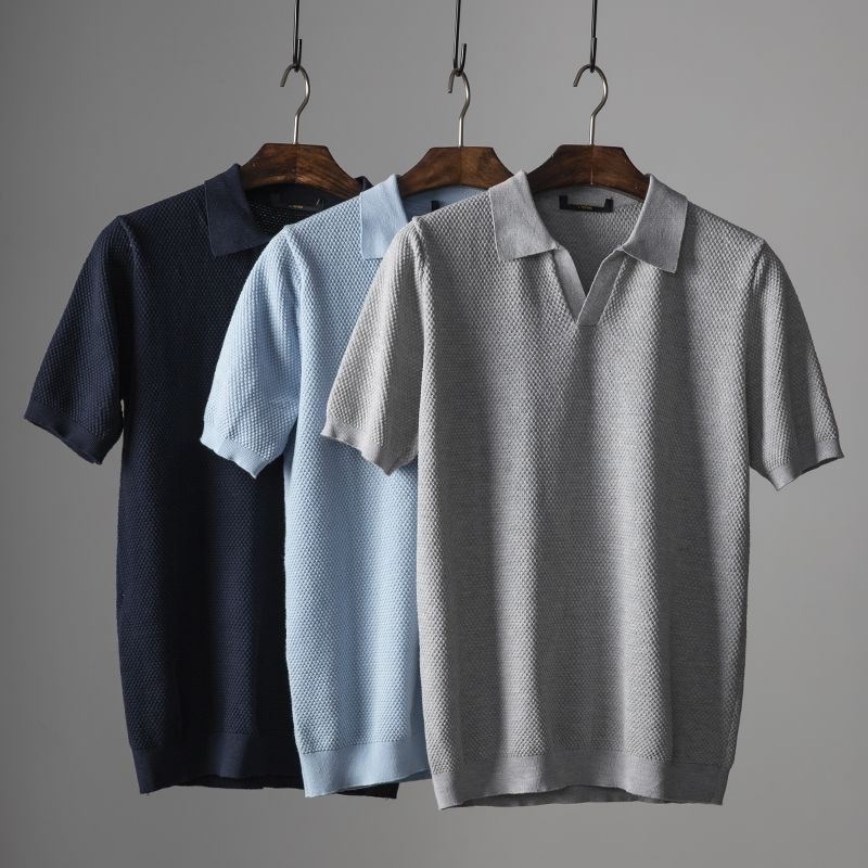 Noble Knitted Polo Shirt