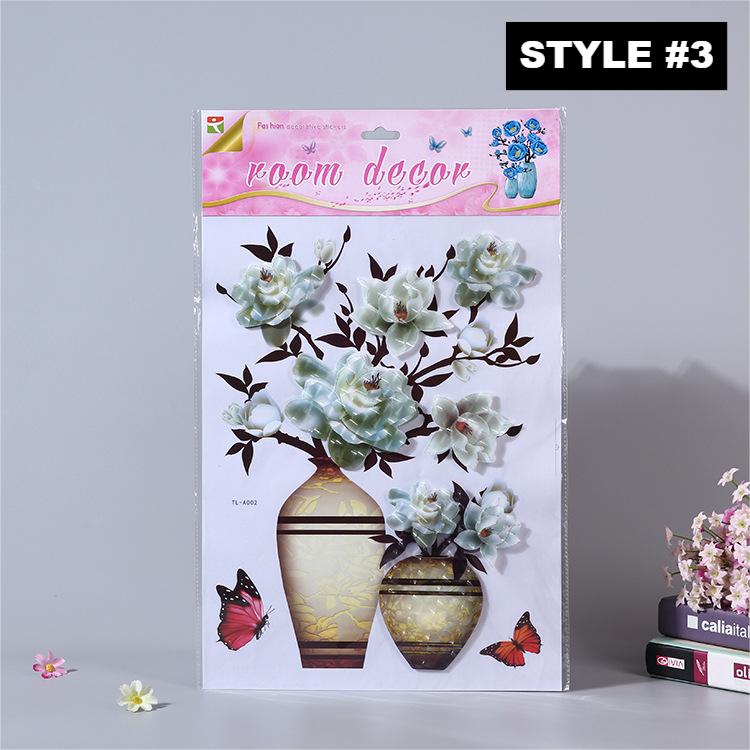(Last Day Flash Sale-50% OFF) 3D Flower Stickers-BUY 3 FREE SHIPPING