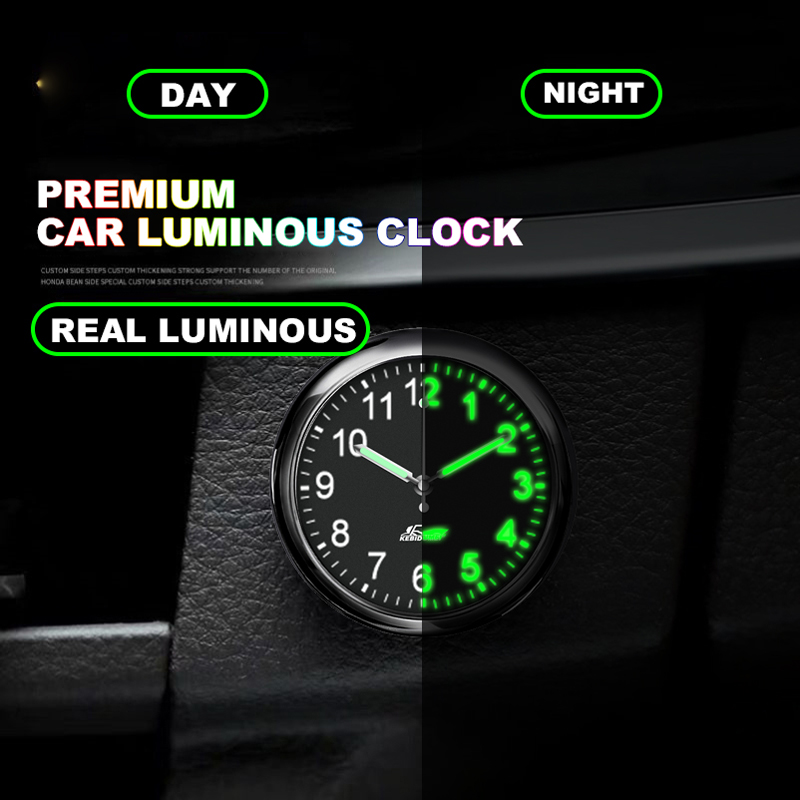 🔥Last Day Promotion - 49% OFF🔥Vintage gift-Luminous decoration mini clock for car/motorcycle/Sewing machine/bike etc-BUY 1 GET 1 FREE