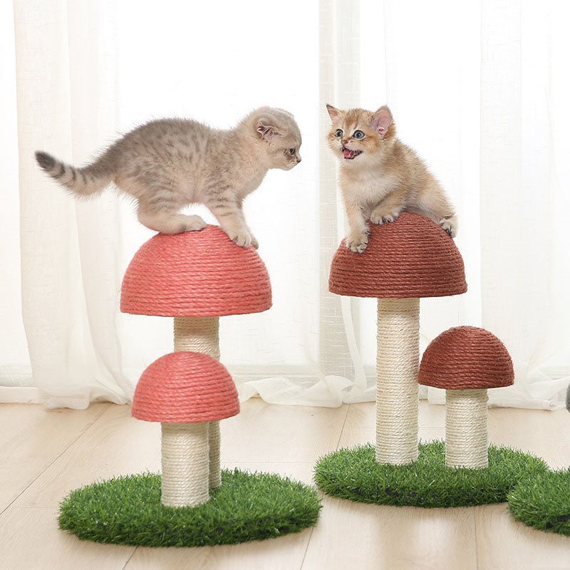 Mushroom Shaped Cat Tree