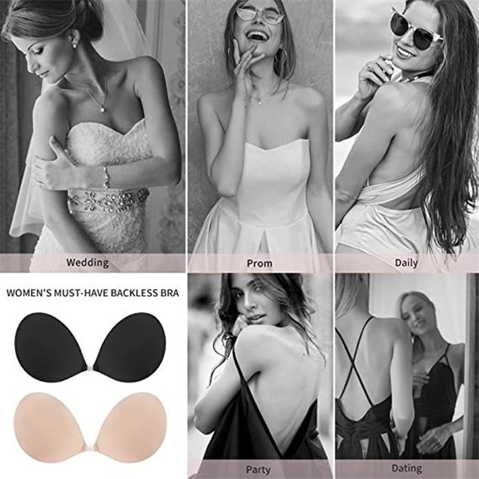 Adhesive invisible gathering bras - 🔥BUY 2 GET FREE SHIPPING🔥（Choice of 50% of customers）