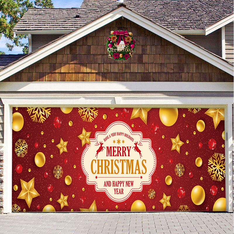 Last Day Sale 49% OFF - Christmas 2023 Garage Door Decoration