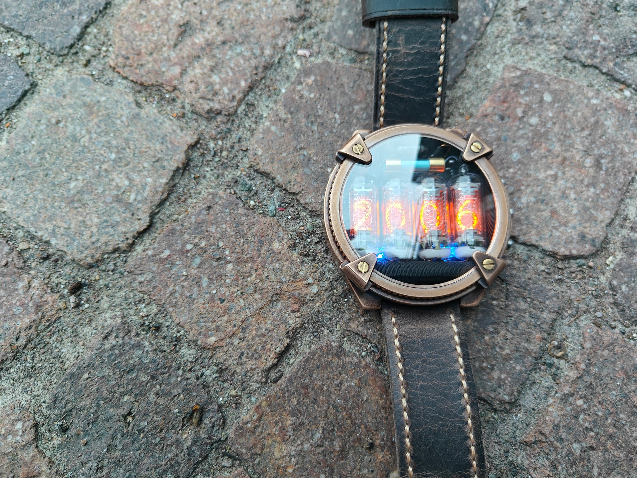 Retro punk watch