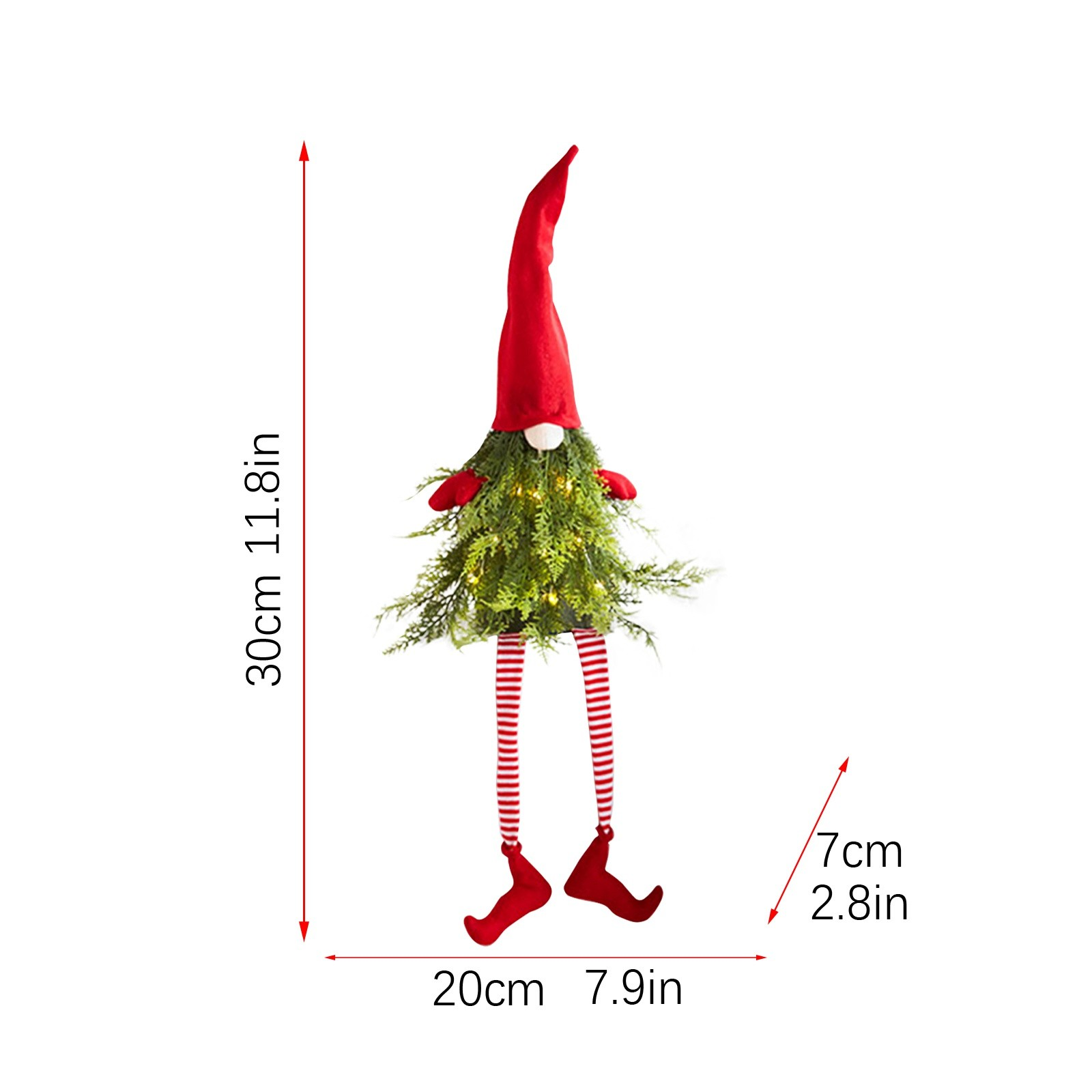 【Buy 3 Free Shipping Only Today!】Lighted Christmas Tree Gnome
