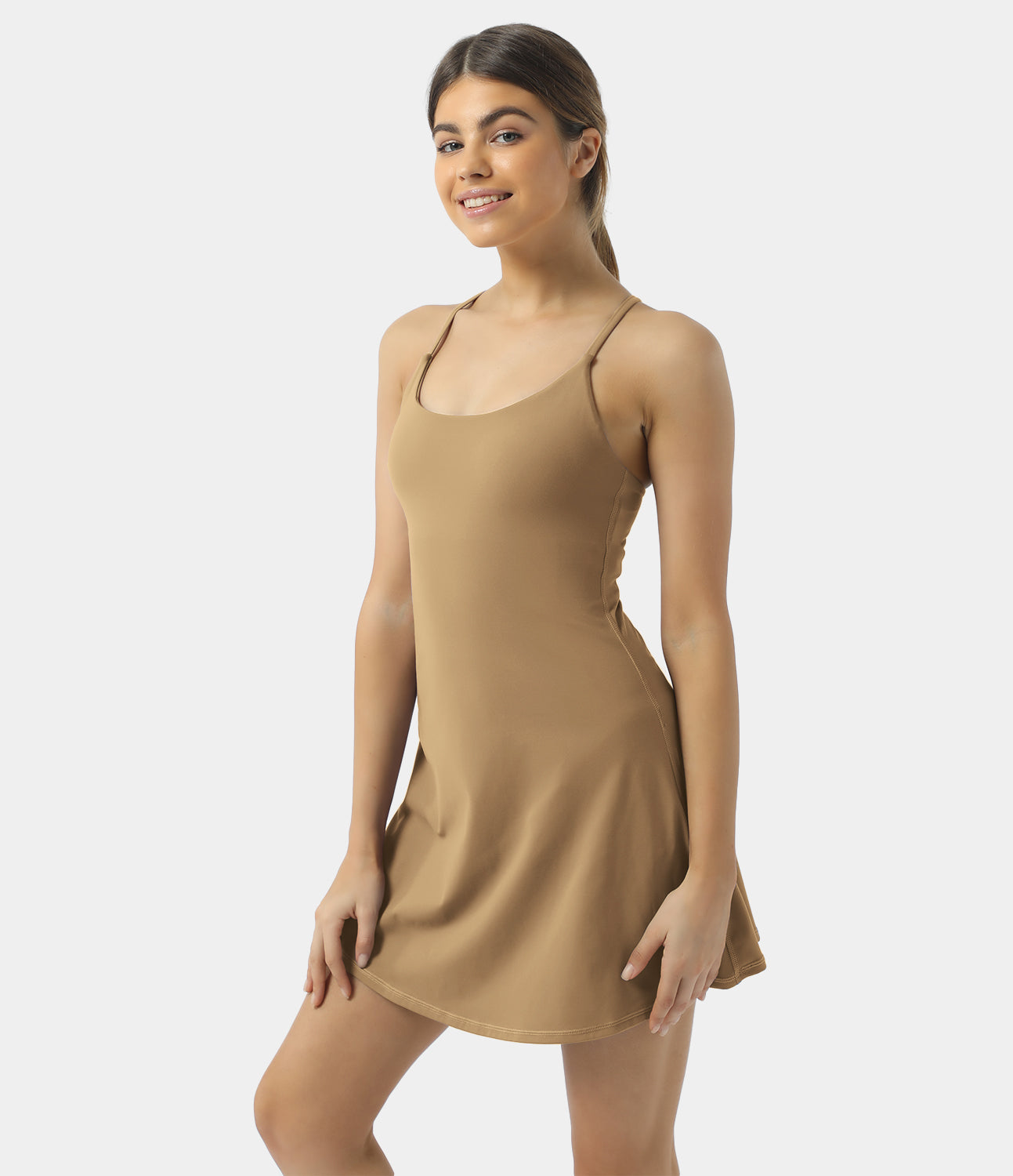 Everyday Cloudful® 2-in-1 Flare Activity Dress-Wannabe