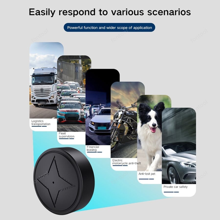 GPS strong magnetic vehicle anti-lost tracker