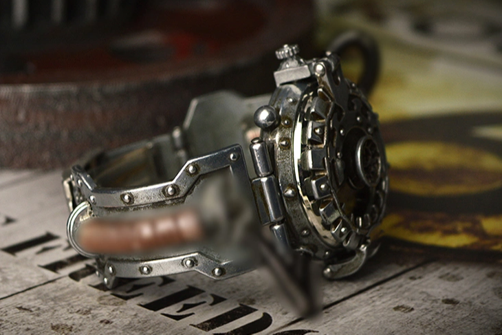 Steampunk Mechanical Gear Watch