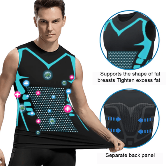 Men's Ionic Shaping Vest Slimming