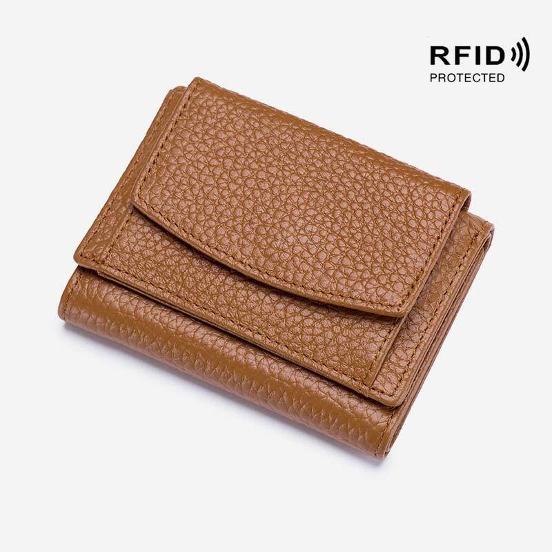 RFID Shield Multi-Function Mini Coin Purse Wallet