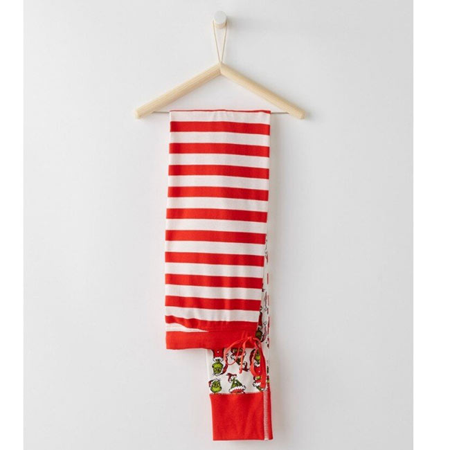 Stripes Long-sleeved Home Matching Christmas Pajamas