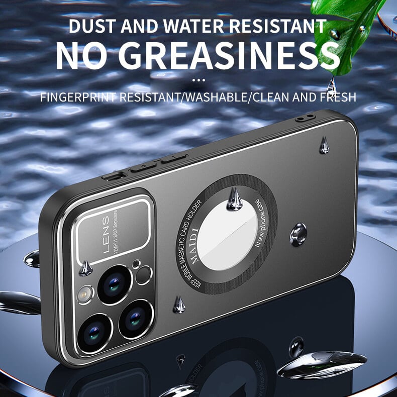 Large window magnetic phone case